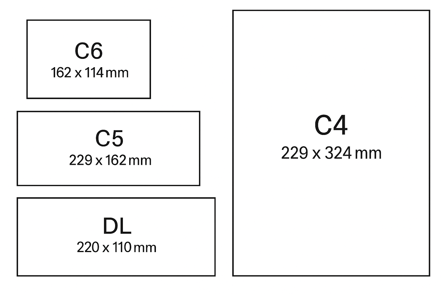 Gabarits Enveloppes
